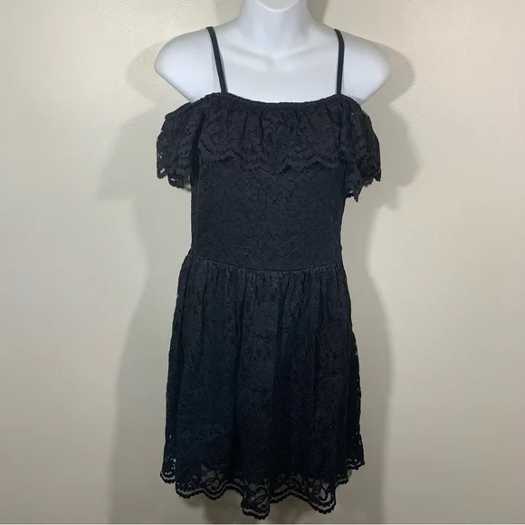 white slip dress with lace Nyah Lace Trim Midi Dress Off White main image 1